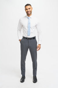 Bond - Men's Charcoal Formal Trousers