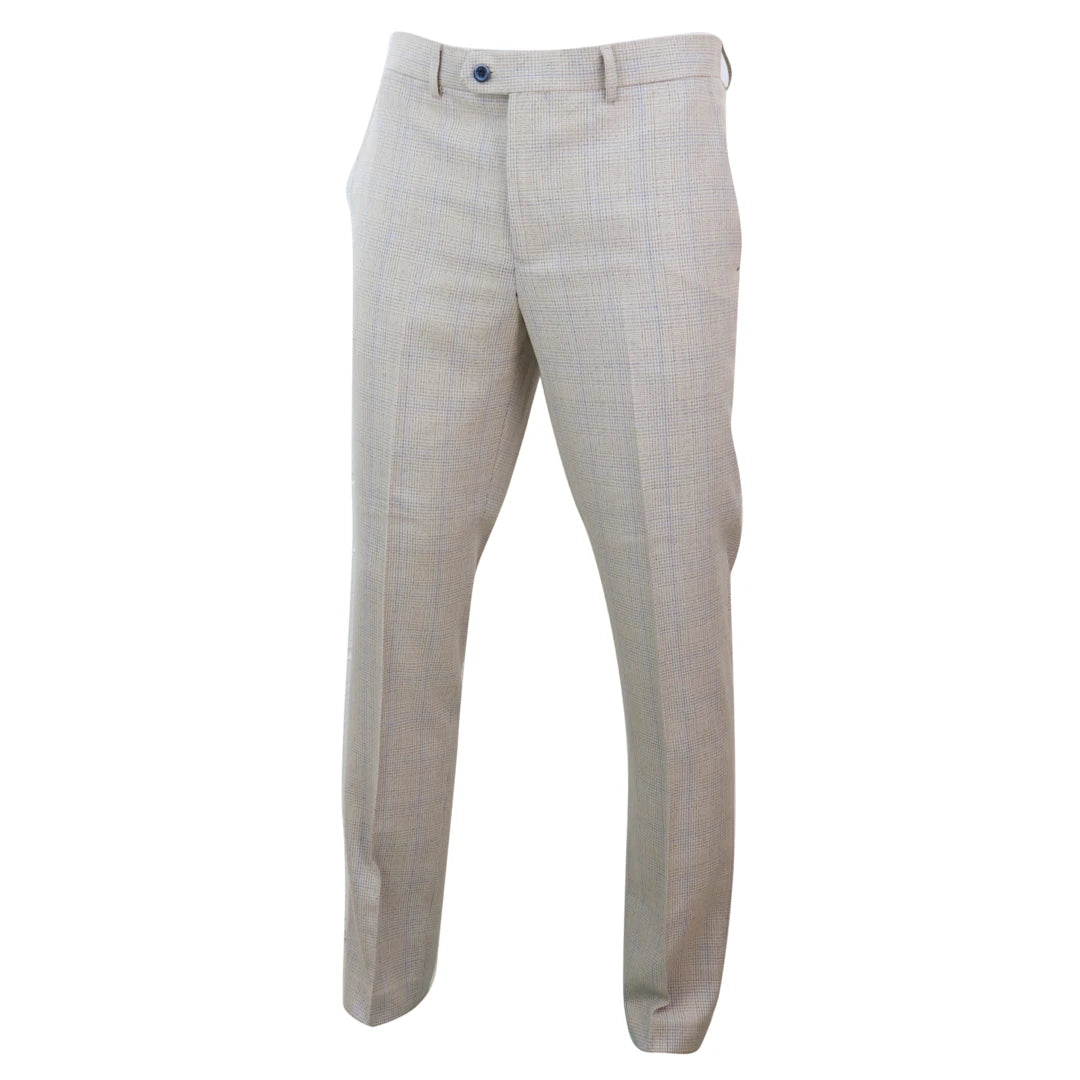 Mens Cleam Tweed Trousers