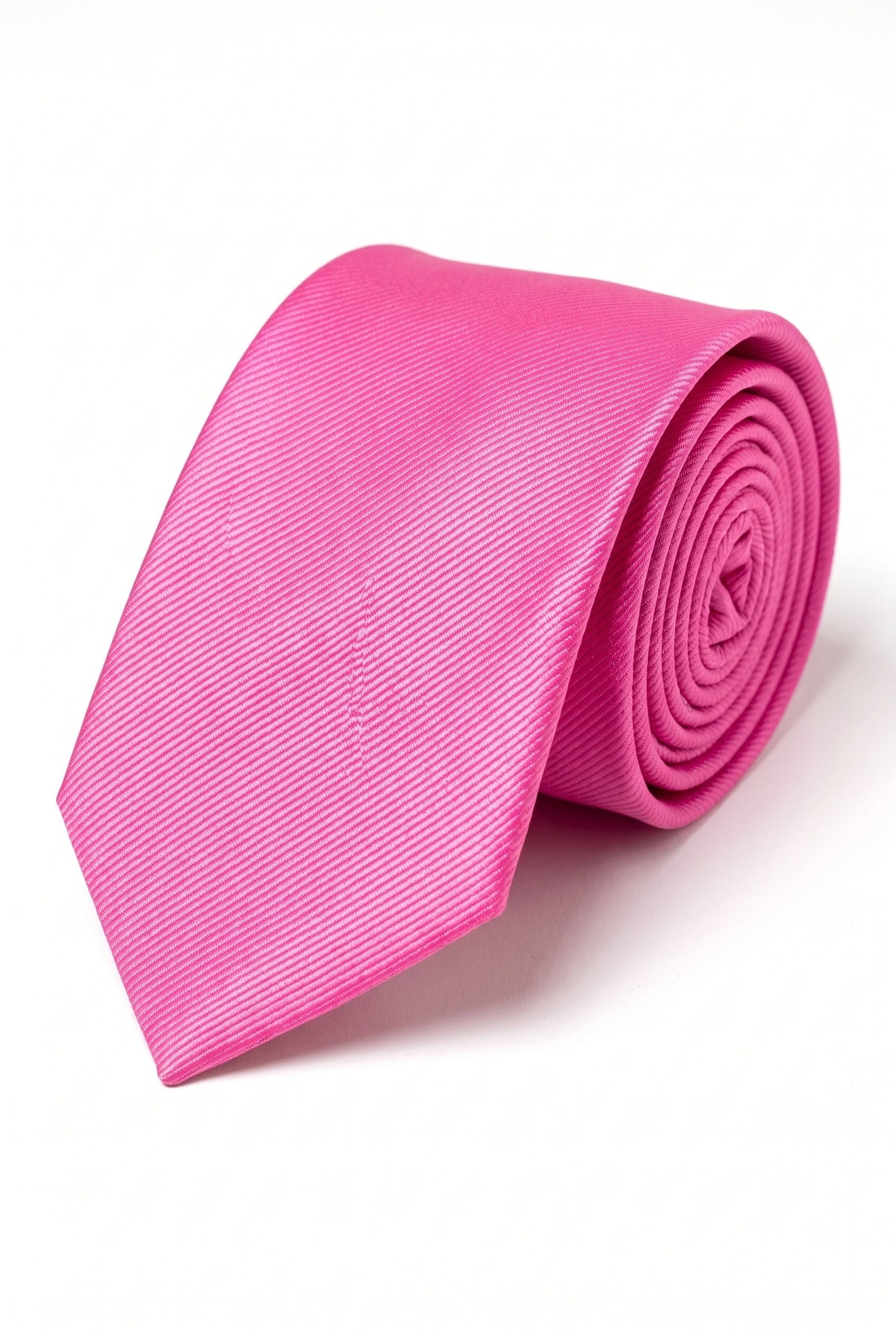 Men’s Pink Slim Solid Colour Tie