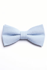 Men’s Light Blue Double Layer Bow Tie