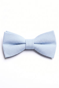 Men’s Light Blue Double Layer Bow Tie