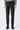 Men’s Taupe Charcoal Smart Drawstring Trousers Tailored Tapered Fit
