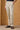 Men’s Beige 100% Linen Pleated Drawstring Trousers Relaxed Straight Fit