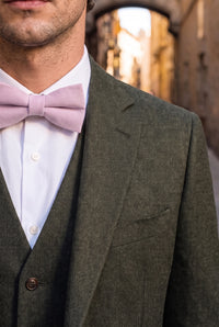 Men’s Lilac Plain Bow Tie