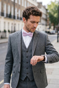 Men’s Lilac Plain Bow Tie