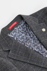 Men's Grey Tartan Check 3 Piece Suit