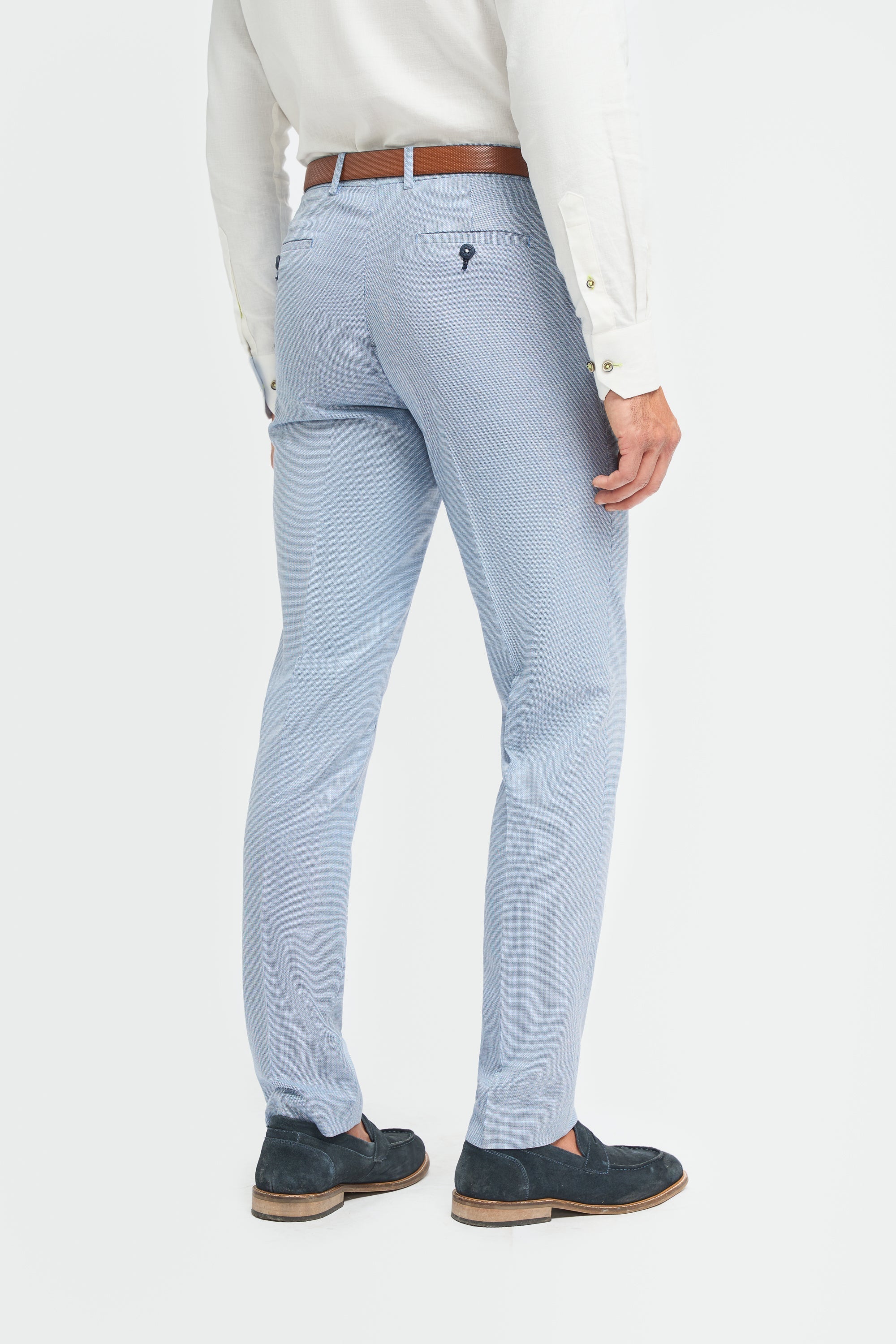 Miami - Men's Summer Light Blue Trousers