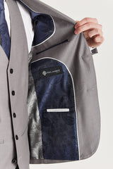 Edward - Men's Grey Tailored Fit Blazer