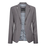 TPW-15 - Women's 3 Piece Plain Grey Suit