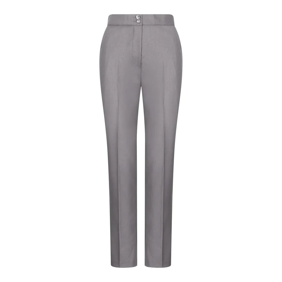 TPW-15 - Women's 3 Piece Plain Grey Suit