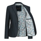 TPW53 - Women's Green 3 Piece Prince Of Wales Check Suit