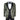 AK-28 - Men's 3 Piece Green Paisley Wedding Suit