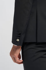 Aspen - Men's Black Double Breasted Tuxedo Blazer