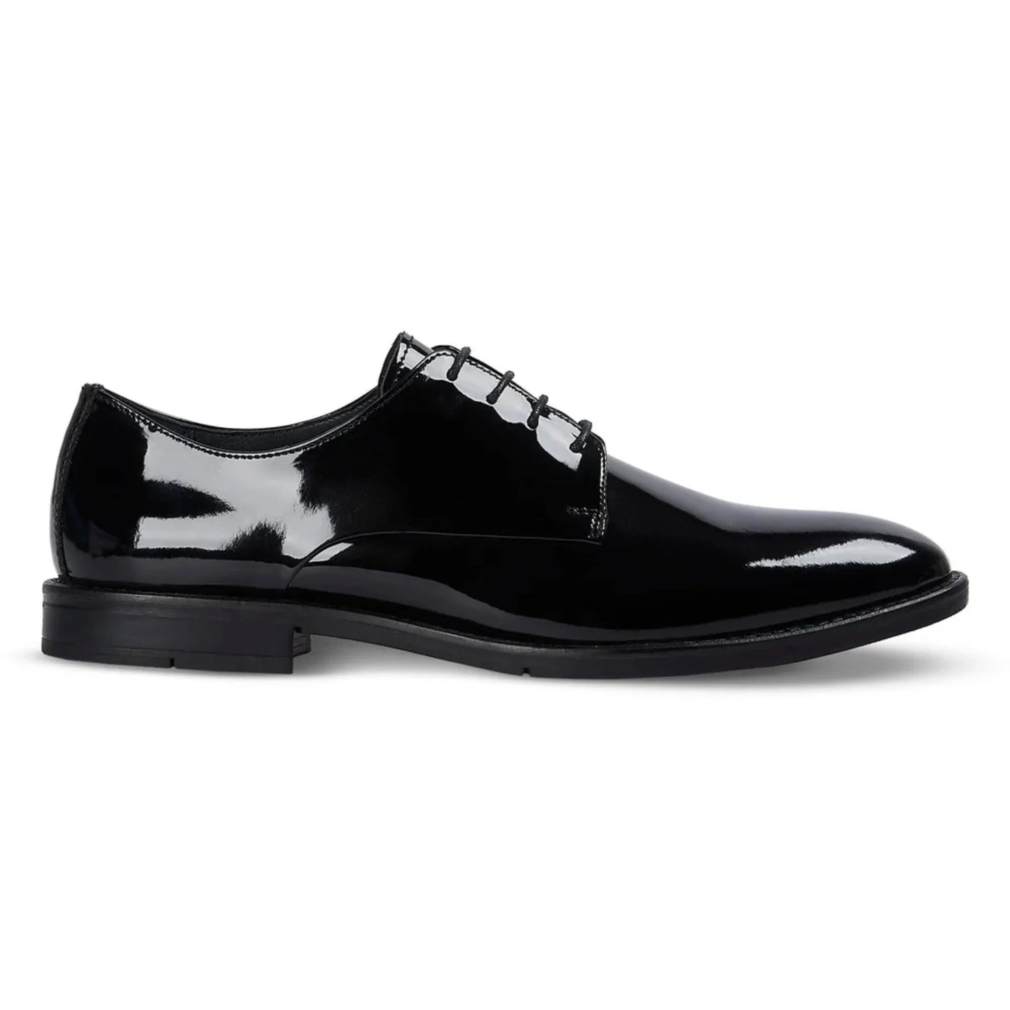 Beaumont - Men's Black Patent Leather Derby Shoes