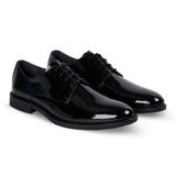 Beaumont - Men's Black Patent Leather Derby Shoes