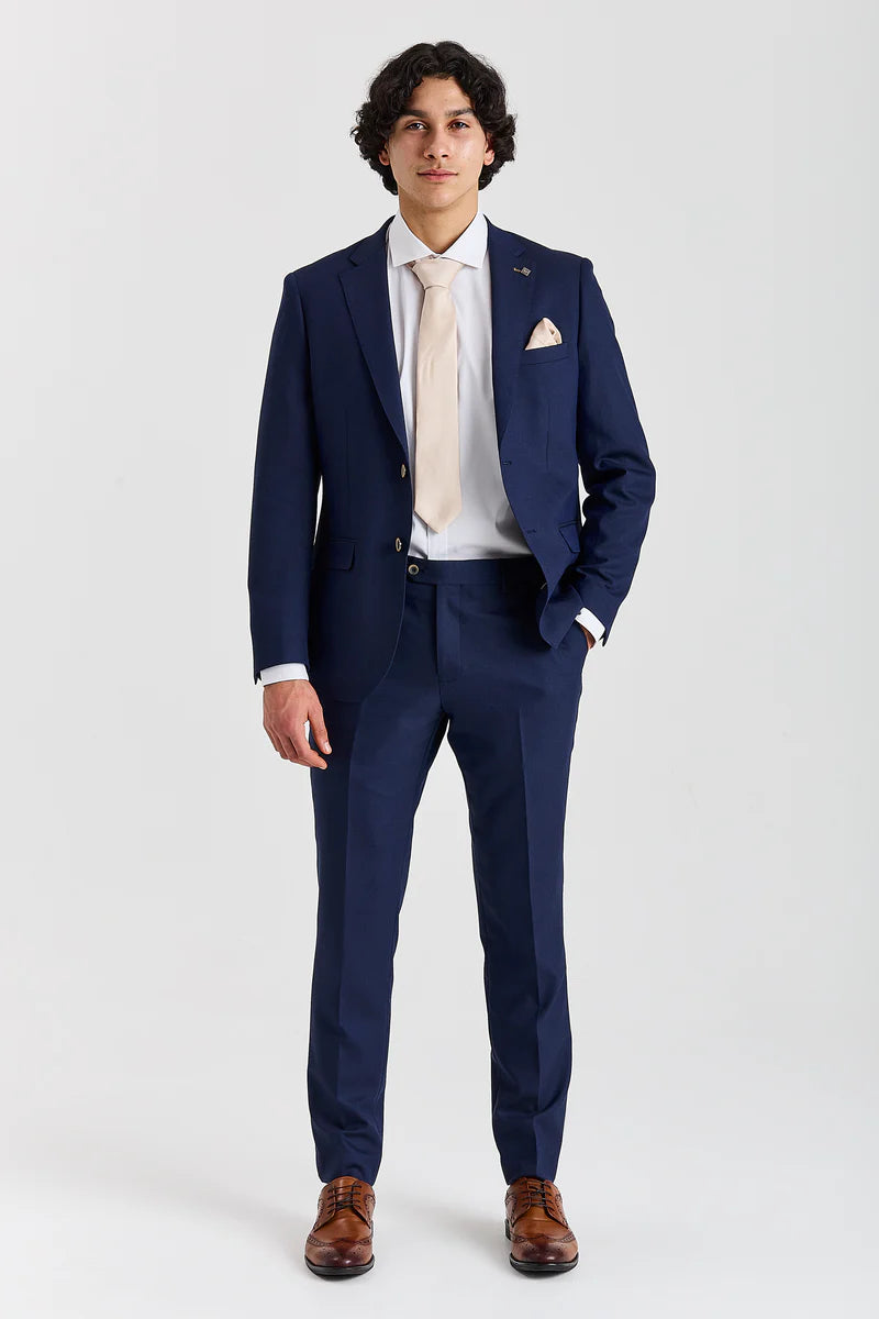 Belmont - Navy Tailored Fit Blazer for Men