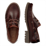 Boat C8 - Men's Waterproof Brown Leather Low-Cut Ankle Boots