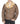Mens Genuine Sheepskin Leather Cross Zip Flying Aviator Jacket Camel Brown Fur
