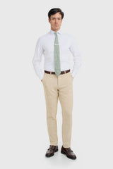 Camden - Men's Beige 3 Piece Check Suit