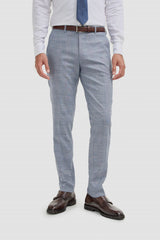 Camden - Men's Blue Check Trousers