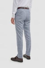 Camden - Men's Blue Check Trousers