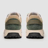 Canbera - Men's Sage Green Lightweight Suede Sneakers