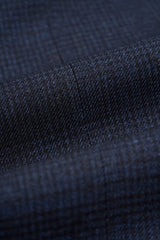 Caridi - Men's Tweed Navy Blue Blazer