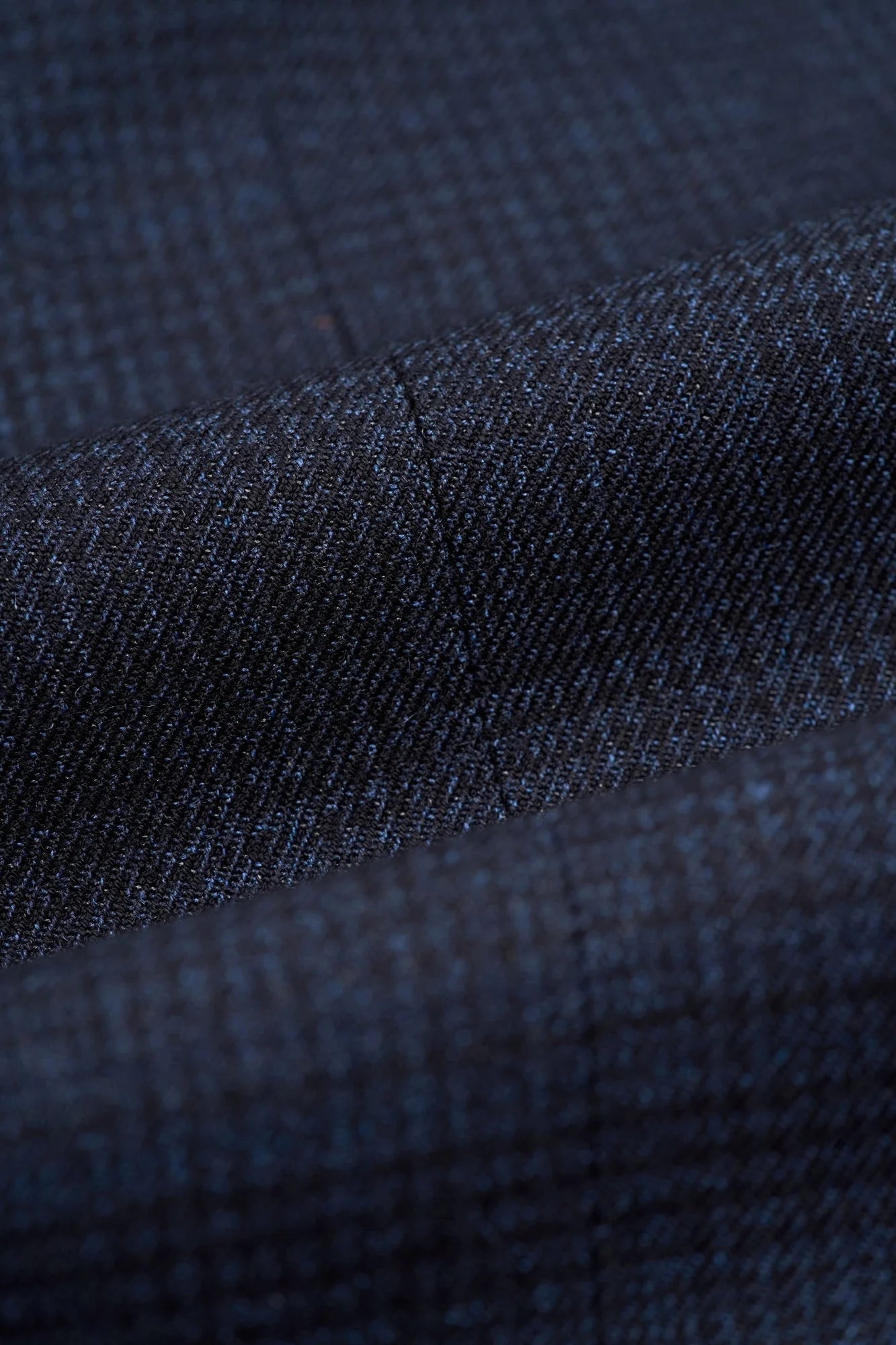 Caridi - Men's Tweed Navy Blue Blazer