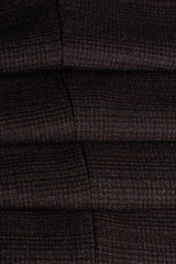 Caridi - Men's Tweed Brown Waistcoat