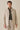 Men’s Beige Utility Jacket Lightweight Cotton Blend Smart Casual Jacket