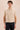 Men’s Beige Ribbed Knit Polo Shirt