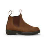 Endura 303 - Rustic Brown Suede Leather Chelsea Boots