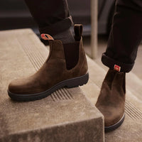 Endura 303 - Tan Brown Leather Chelsea Boots