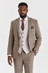 Harris Brown Tweed Suit with Mayfair Stone Waistcoat