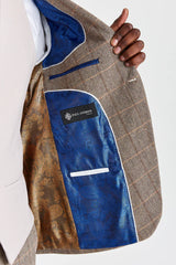 Harris Brown Tweed Suit with Mayfair Stone Waistcoat