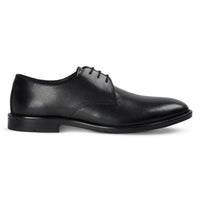 Henley - Men's Black Classic Plain Toe Derby Shoes