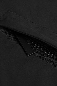 Heston - Men's Lightweight Casual Padded Black Overcoat