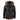 Men's Brown Leather Sherling Sheepskin Hood Jacket Aviator Flying Pilot