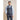 Invincible - Men's Navy Blue Pinstripe Waistcoat
