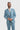 James - Men's Light Blue 3 Piece Textured Suit