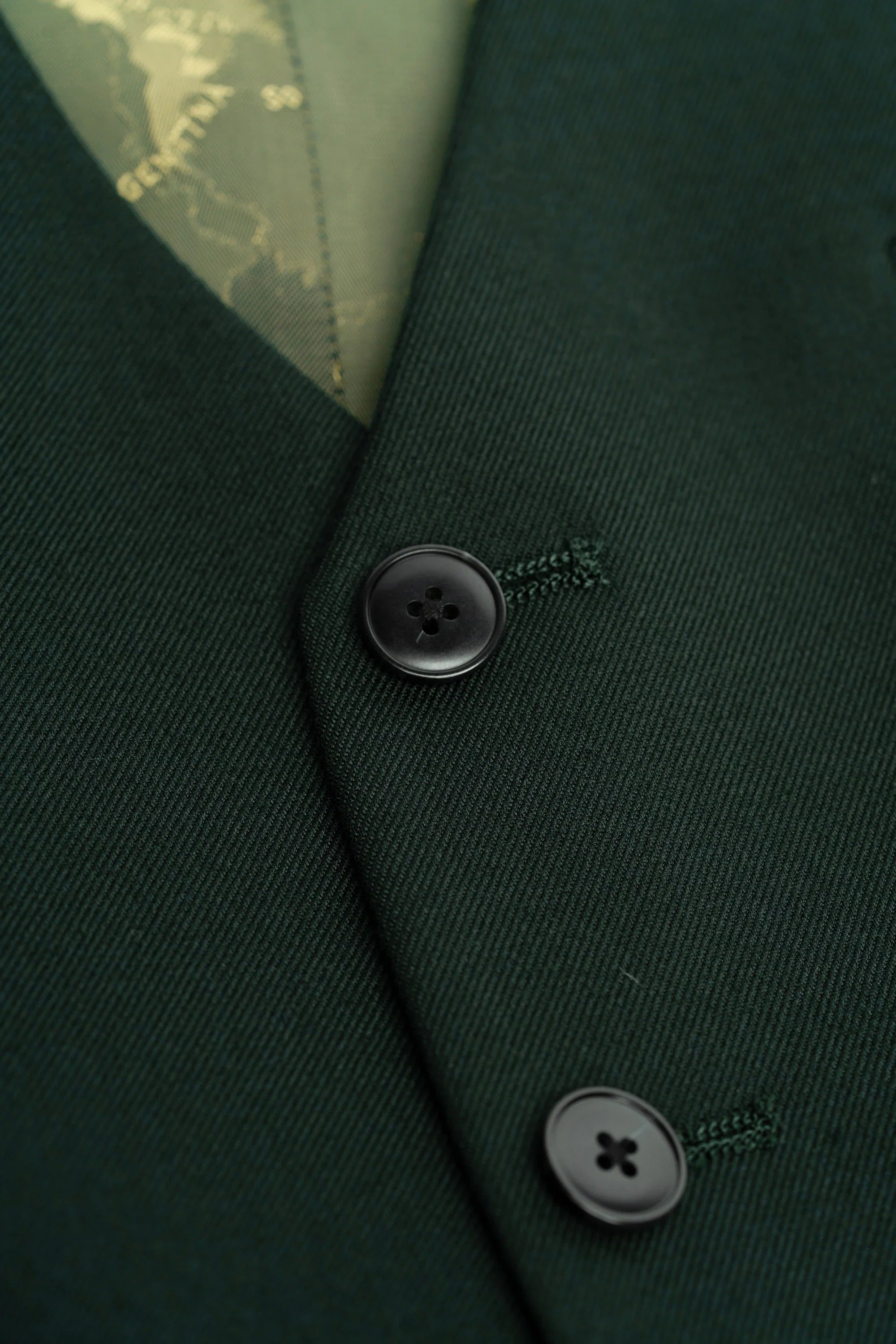 Malibu - Men's Forest Green 3 Piece Suit