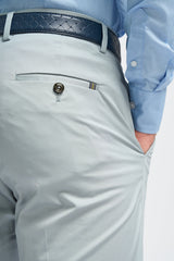 Mario - Men's Summer Light Blue Trousers