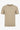 Men’s Beige Knitted T Shirt Regular Fit Crew Neck Short Sleeve Top