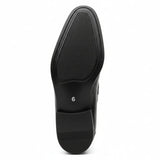 Men’s Black Patent PU Slip On Loafers