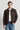 Men’s Brown Minimal Smart Bomber Jacket