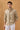 Men’s Dark Beige Pure Linen Shirt Long Sleeve Button-Down Summer Shirt