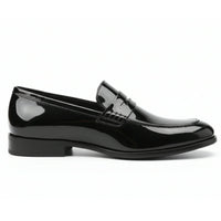 Men’s Faux Leather Slip On Penny Loafers