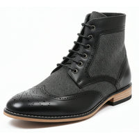 Men’s Wingtip Brogue Ankle Boots