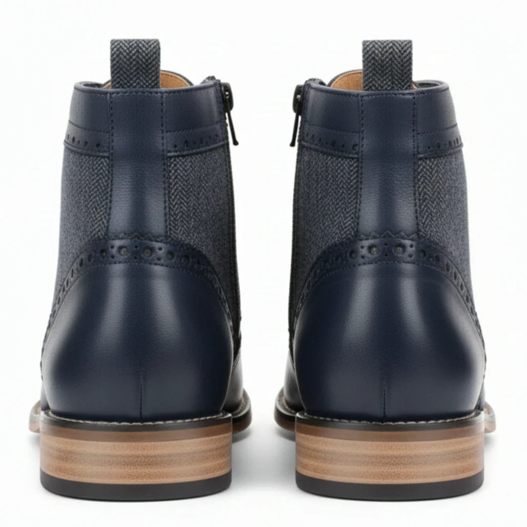 Men’s Wingtip Brogue Ankle Boots