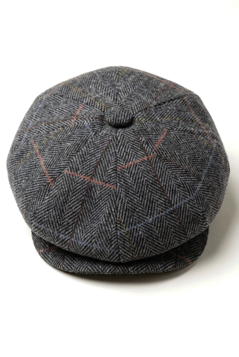 Mens Peaky Blinders 8 Panel Hat